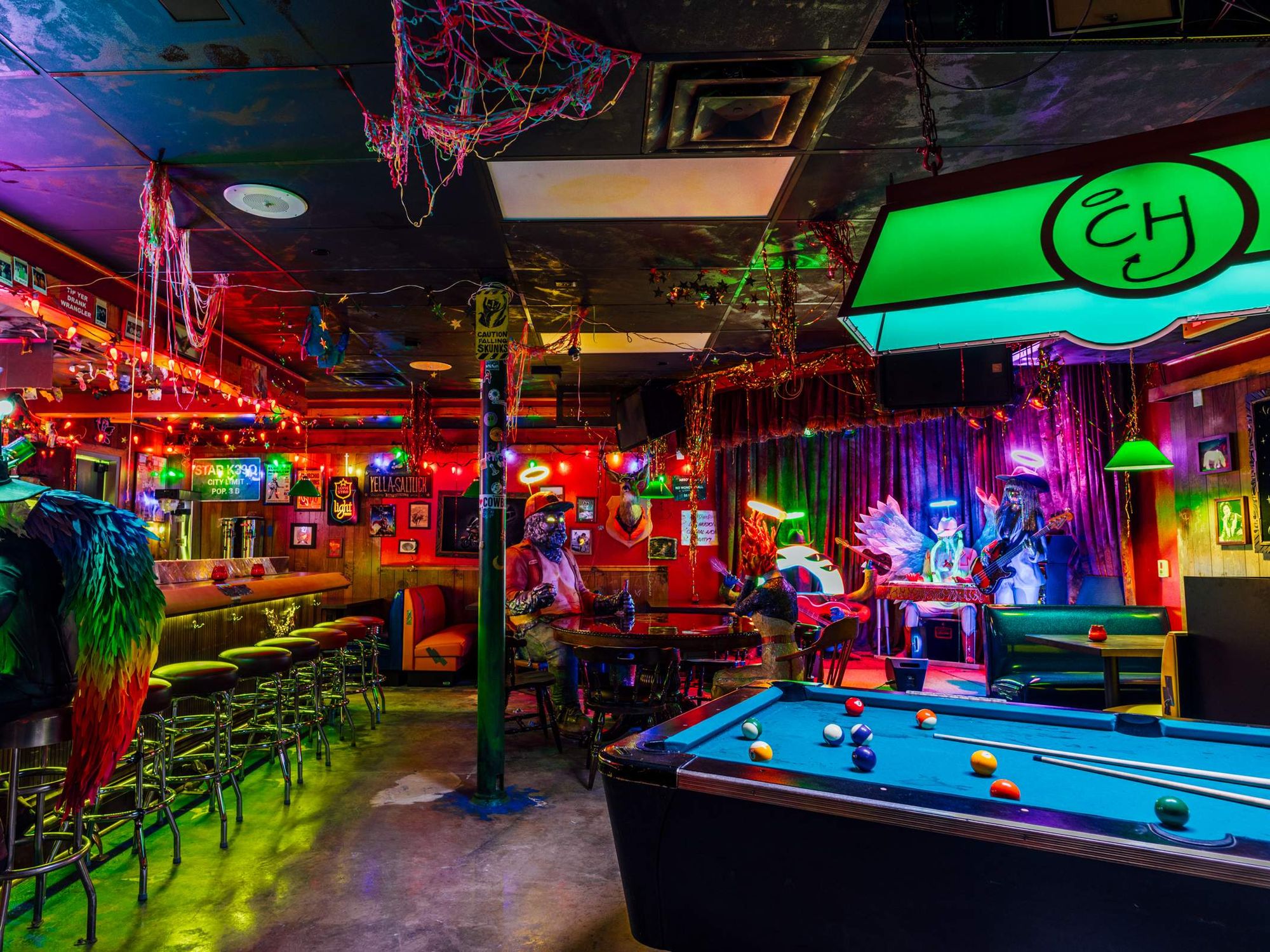 Meow Wolf Cowboix Hevvven interior