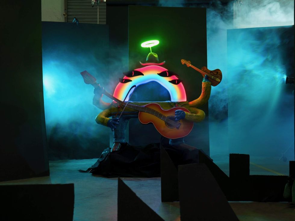 Meow Wolf Cowboix Hevvven jukebox