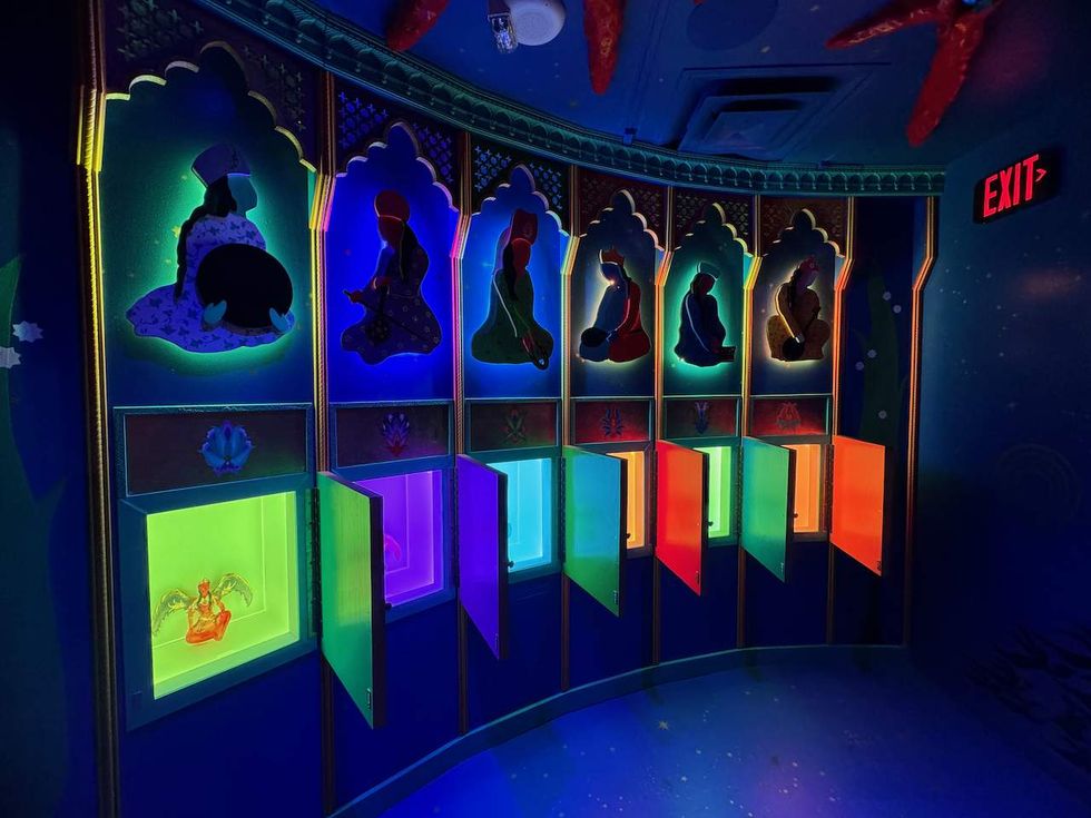 Meow Wolf Houston features work by Houston artists, including Afsaneh Aayani.