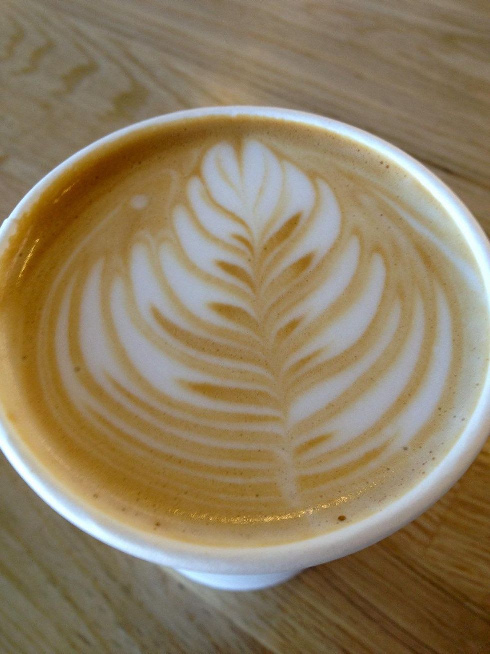 Mercantile in Rice Village September 2013 coffee latte