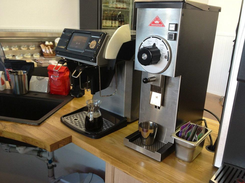 Mercantile in Rice Village September 2013 coffee maker