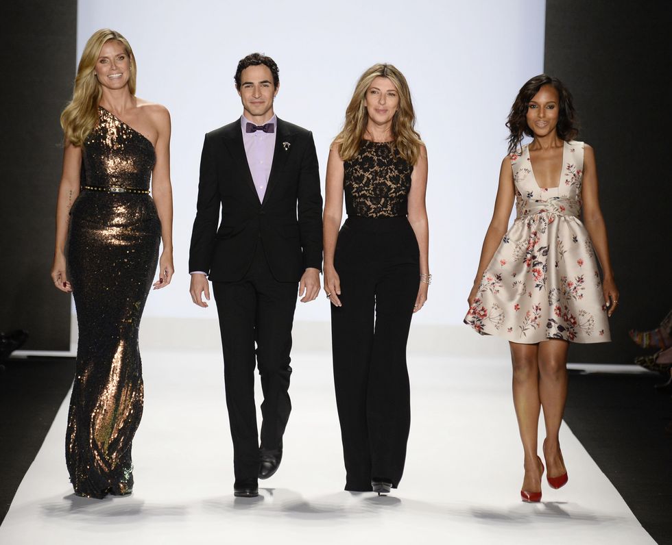 Mercedes-Benz Fashion Week, Project Runway, Heidi Klum, Zac Posen, Nina Garcia, Kerry Washington,Sept 2013