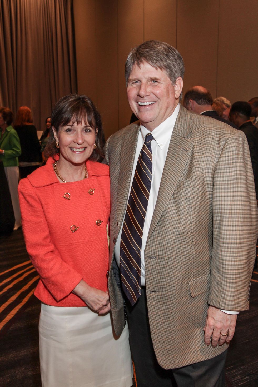 Meredith and Gene O'Donnel at the College of Biblical Studies Rising Star Dinner May 2014