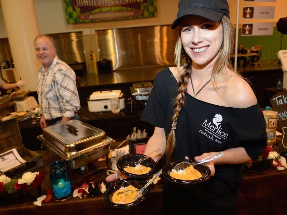 Merlion booth at the Rodeo Best Bites competition
