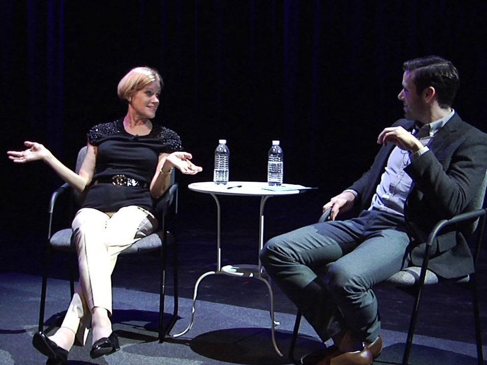 Merrill Ashley and Connor Walsh