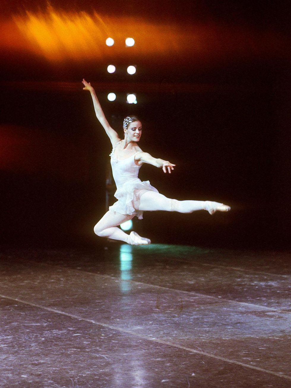 Merrill Ashley in Ballo della Regina choreographed by George Balanchine