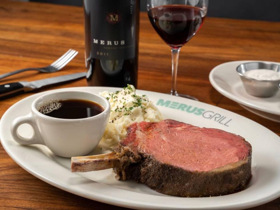 Merus Grill prime rib