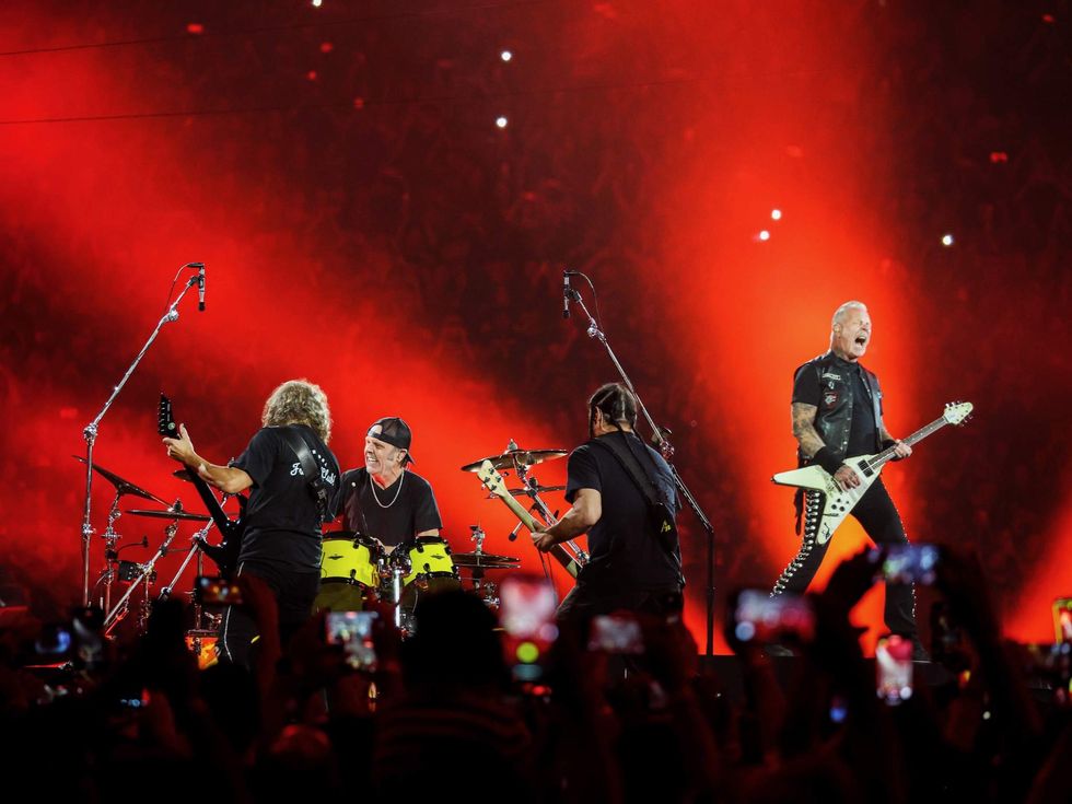 Metallica concert Houston NRG Stadium 2025