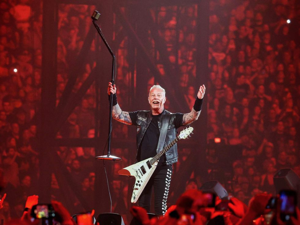 Metallica concert Houston NRG Stadium 2025