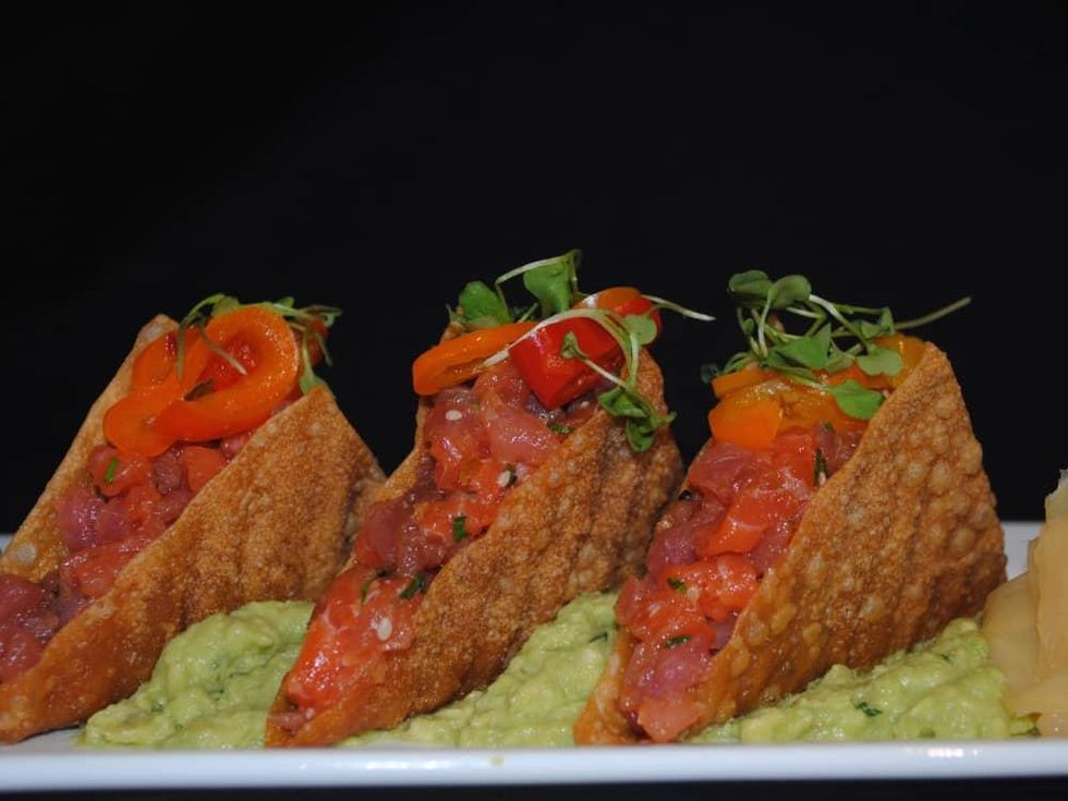 Method Marque tuna taco