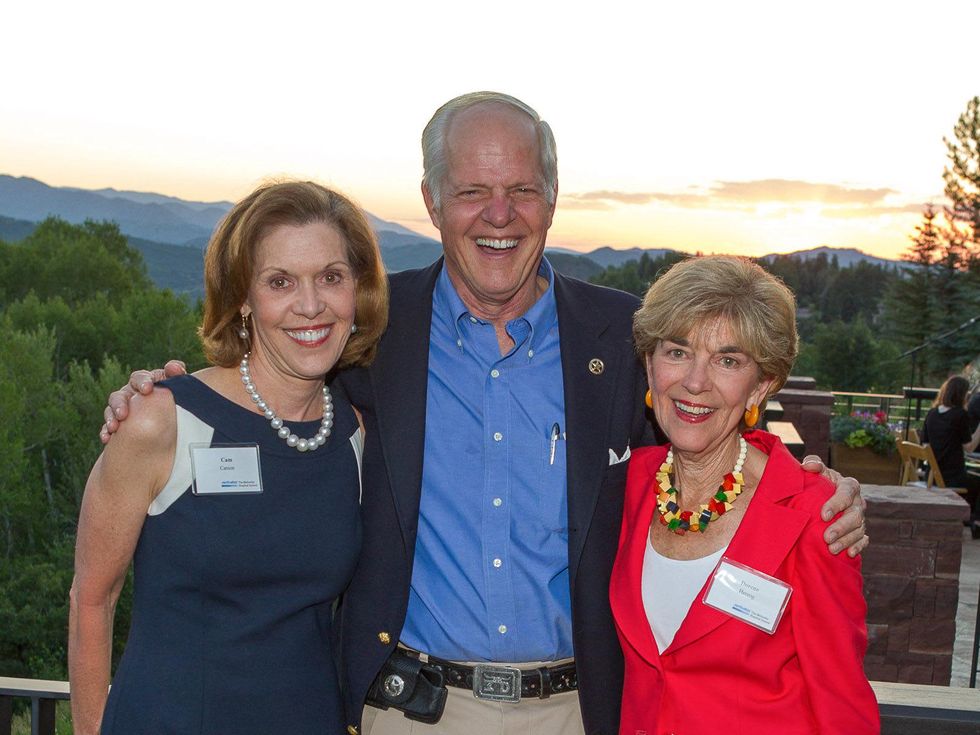 Celia and Cornelius Dupre at the Methodist Hospital event in Aspen ...