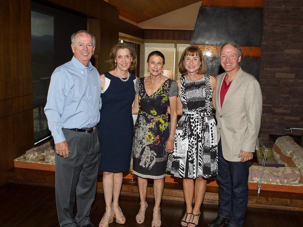 Celia and Cornelius Dupre at the Methodist Hospital event in Aspen ...