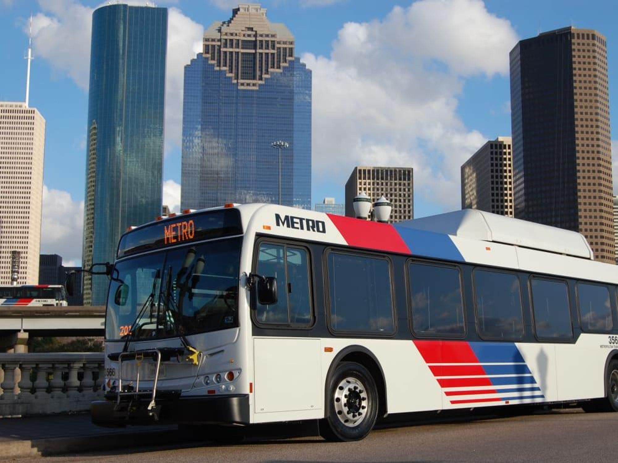 METRO bus Houston skyline CROP