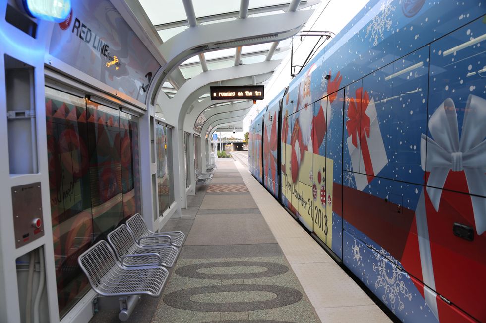 METRORail Extension ride