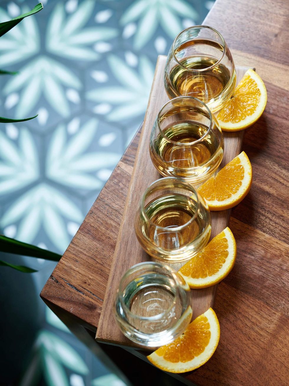 Mexican Sugar agave flight