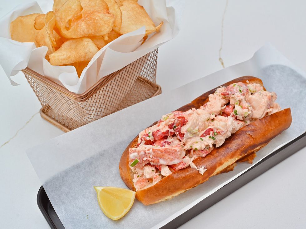 MF Lobster and Ceviche lobster roll
