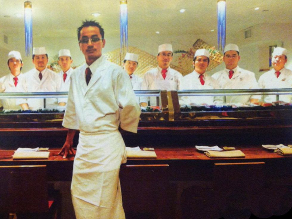 MF Sushi Houston chef Chris Kinjo and his crew