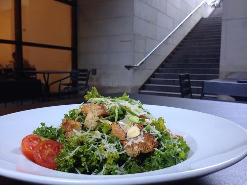 MFA Cafe Kale salad
