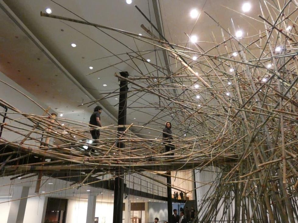 MFAH Big Bamb\u00fa bridge