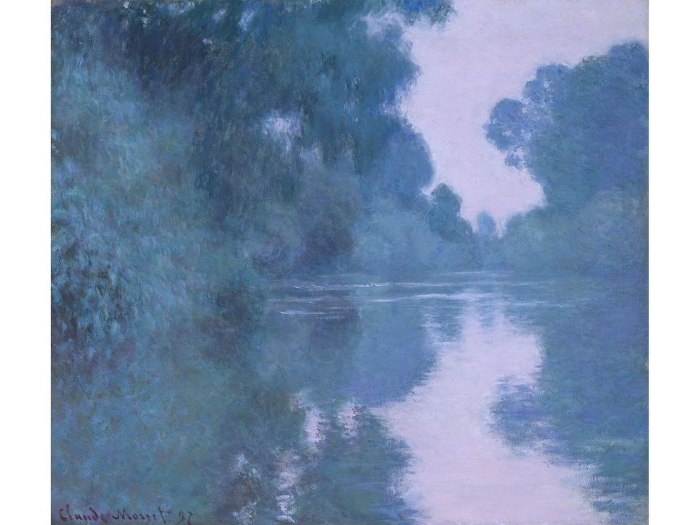 MFAH Claude Monet May 2014 - Morning on the Seine, Near Giverny