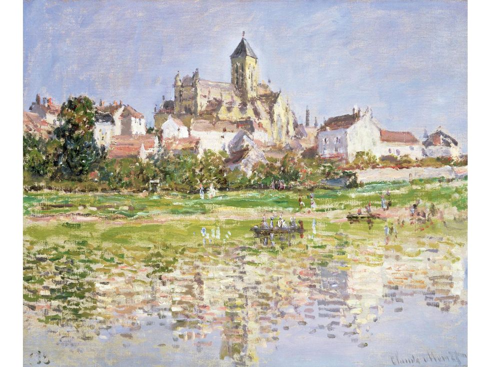 MFAH Claude Monet May 2014 - The Church at Vetheuil