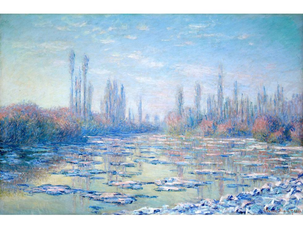 MFAH Claude Monet May 2014 - The Floating Ice