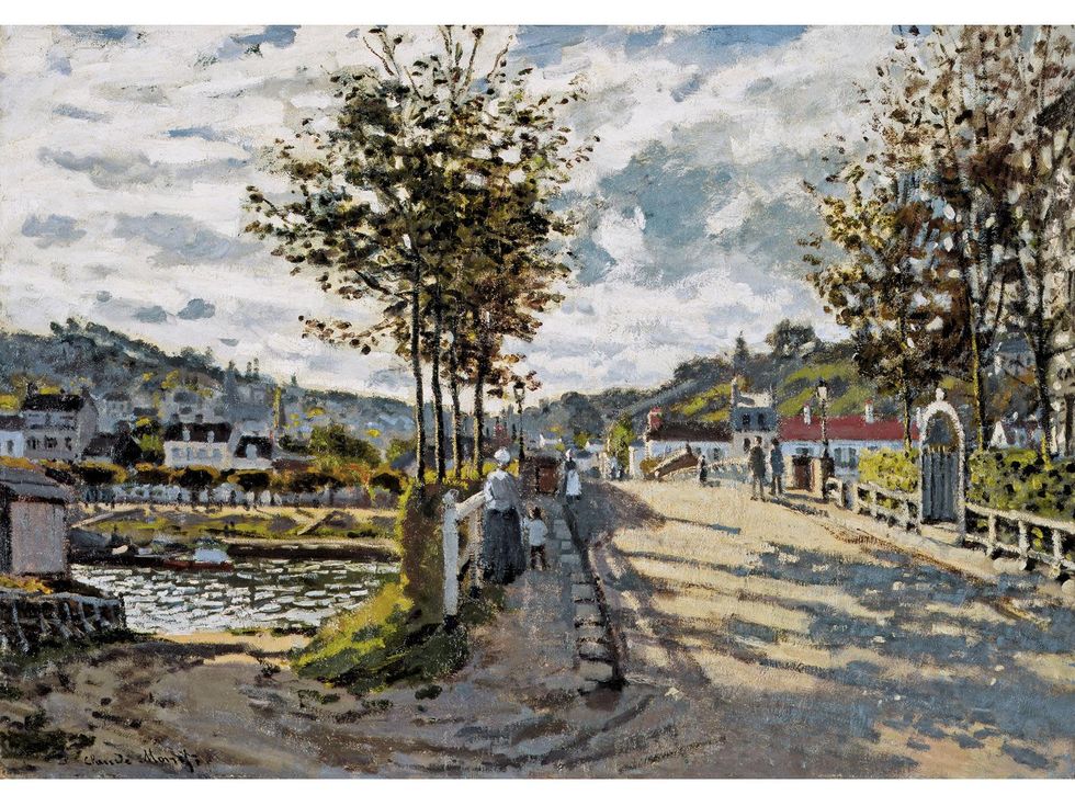 MFAH Claude Monet May 2014 - The Seine at Bougival