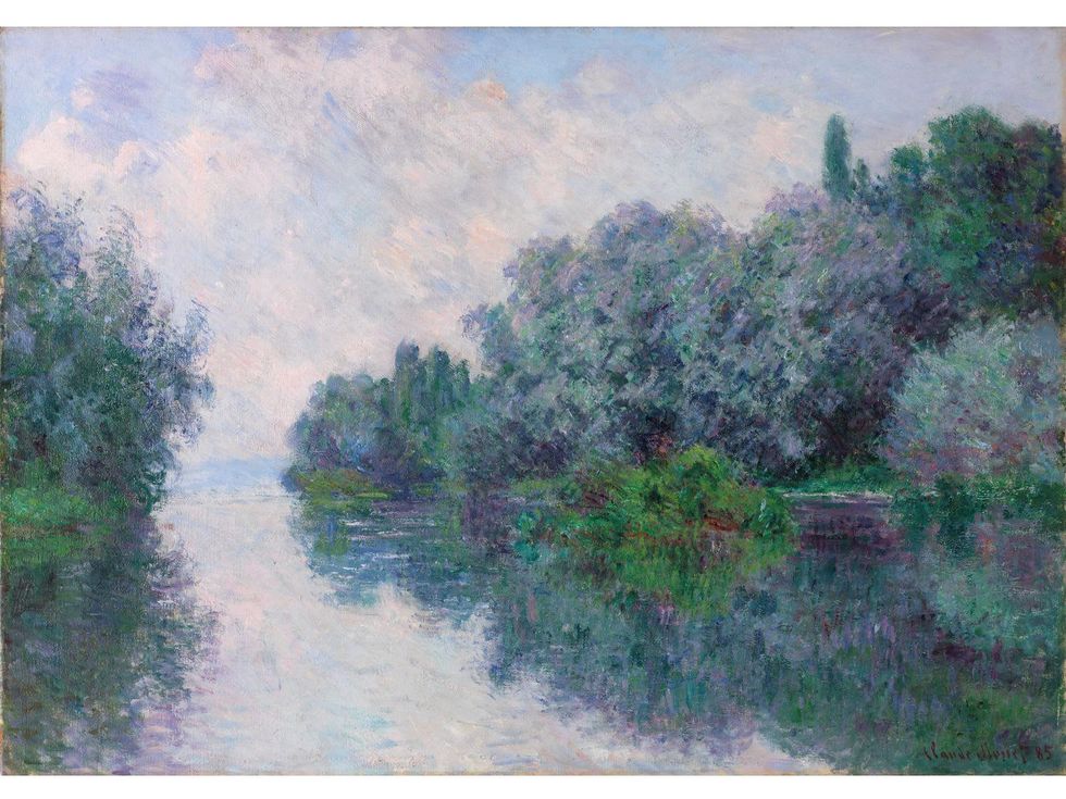 MFAH Claude Monet May 2014 - The Seine at Giverny