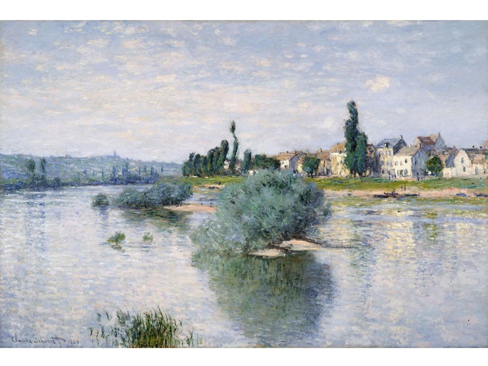 MFAH Claude Monet May 2014 - The Seine at Lavacourt