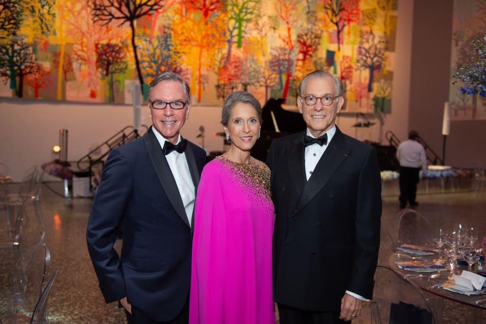 MFAH Grand Gala Ball 2019 Ball Chairs Bill and Susanne Pritchard, Gary Tinterow; Photo by Wilson Parish