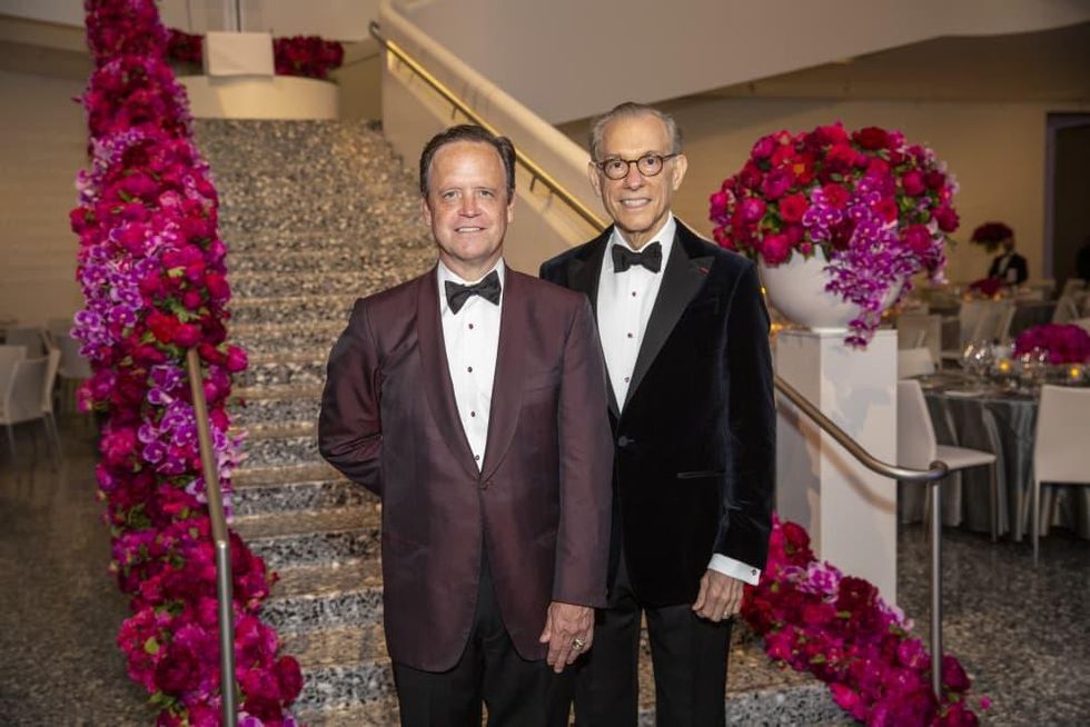 MFAH Grand Gala Ball 2021 Christopher Gardner; Gary Tinterow