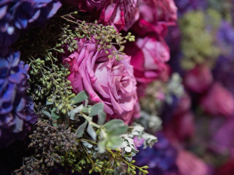 MFAH Grand Gala decor floral detail