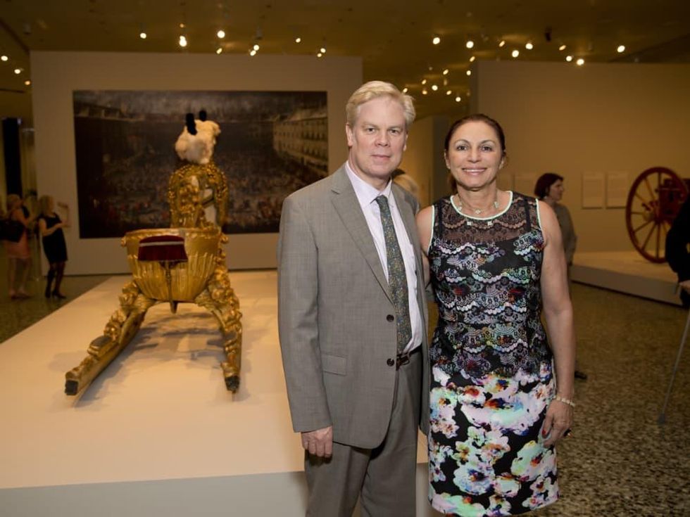 MFAH Habsburg Splendor dinner Alfred Glassell, III and Marli Andrade