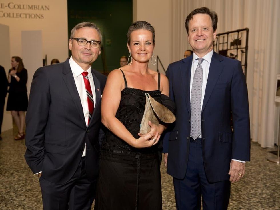 MFAH Habsburg Splendor dinner Alfred Glassell, III and Marli AndradeMichael Gigl; Sigrid Pichler; Christopher Gardner