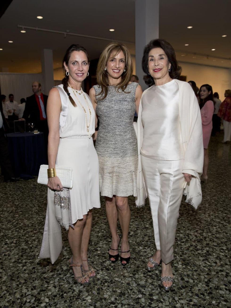 MFAH Habsburg Splendor dinner Aliyya Stude; Sima Ladjevardian; Mary Cullen
