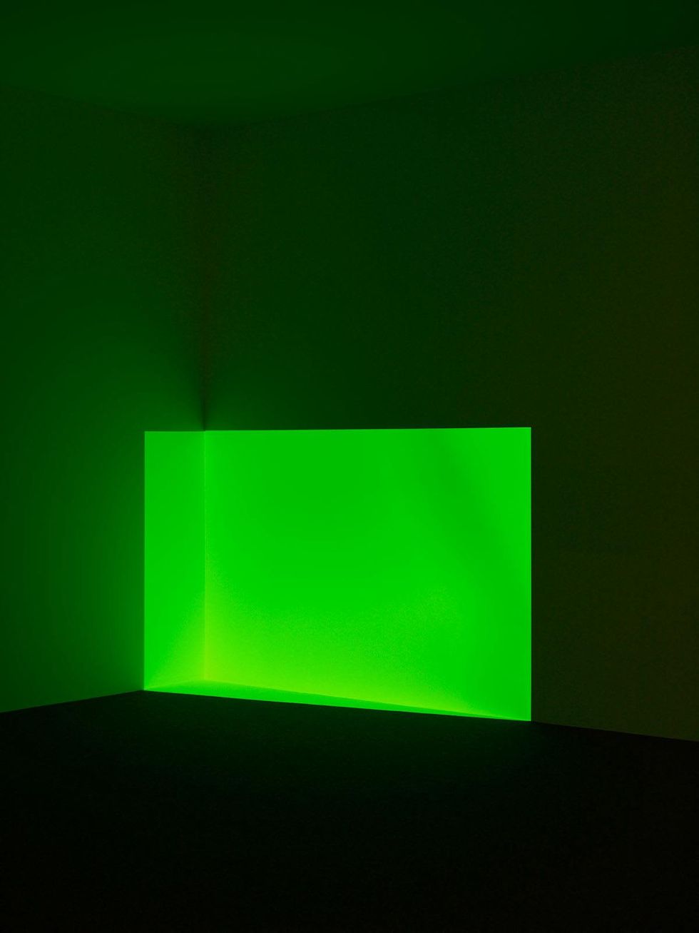 MFAH James Turrell The Light Inside June 2013 Acro, Green
