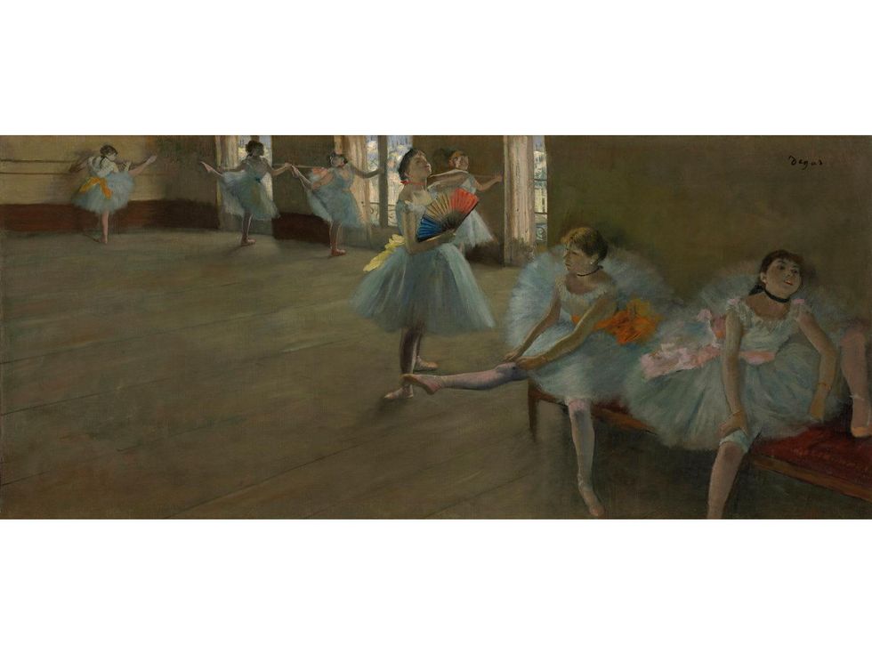 MFAH The Age of Impressionism December 2013 Degas - Dancers in the Classroom