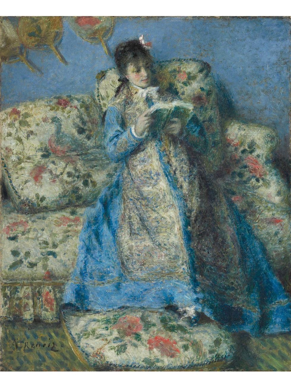 MFAH The Age of Impressionism December 2013 Renoir - Portrait of Madame Monet