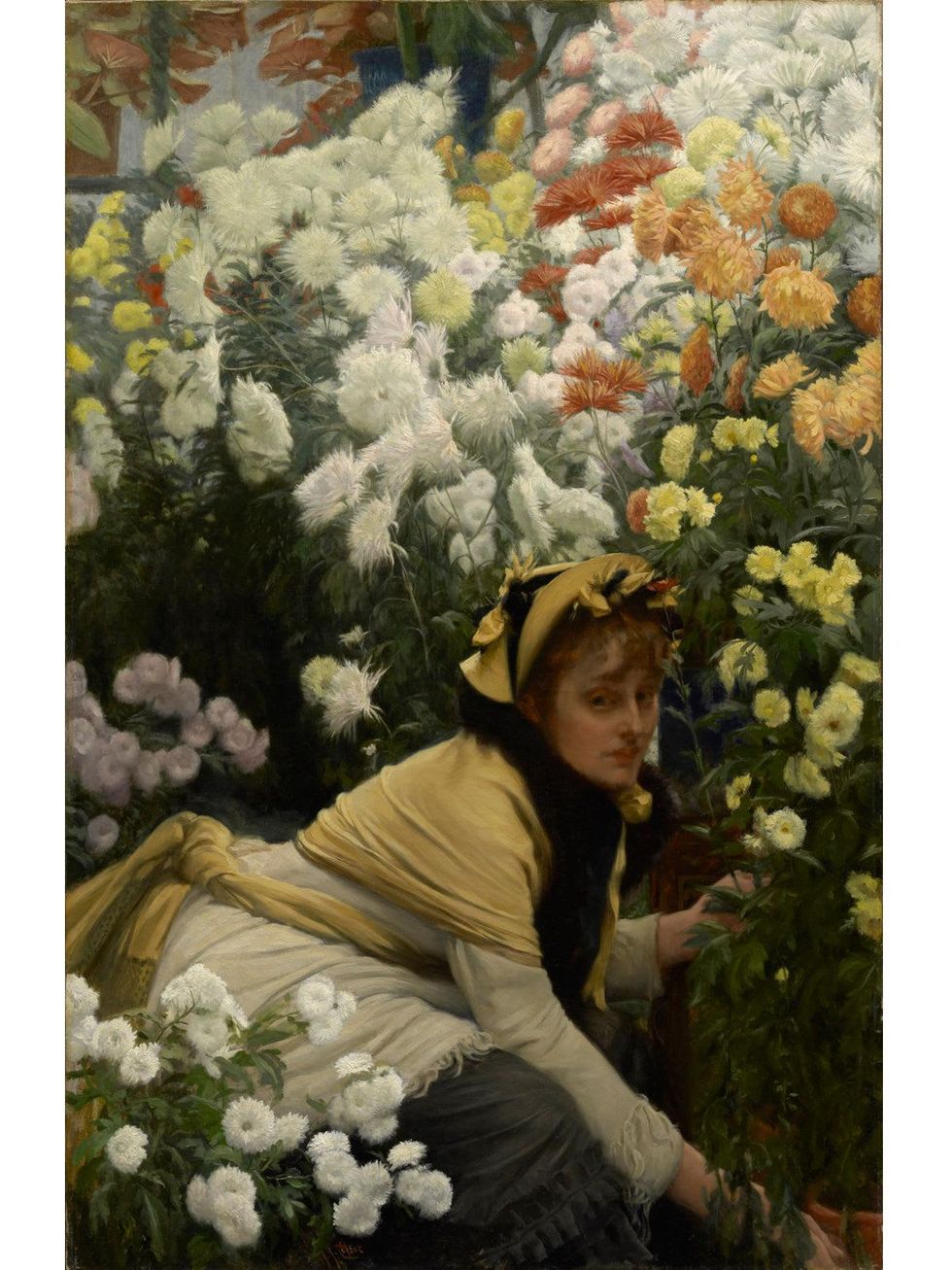 MFAH The Age of Impressionism December 2013 Tissot - Chrysanthemums