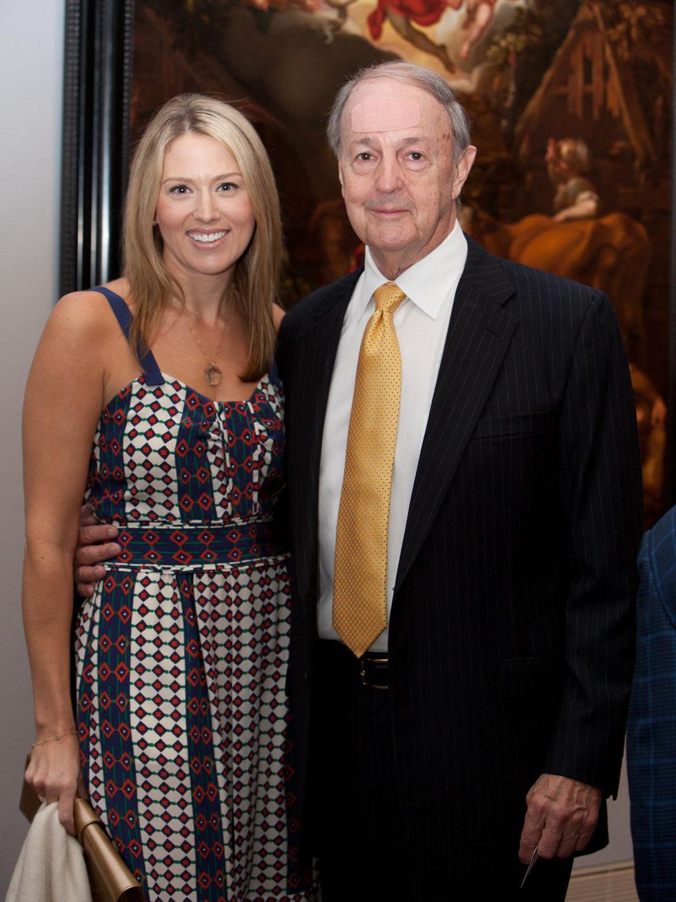 MFAH Turrell dinner June 2013 Amy Purvis, Bill Hill