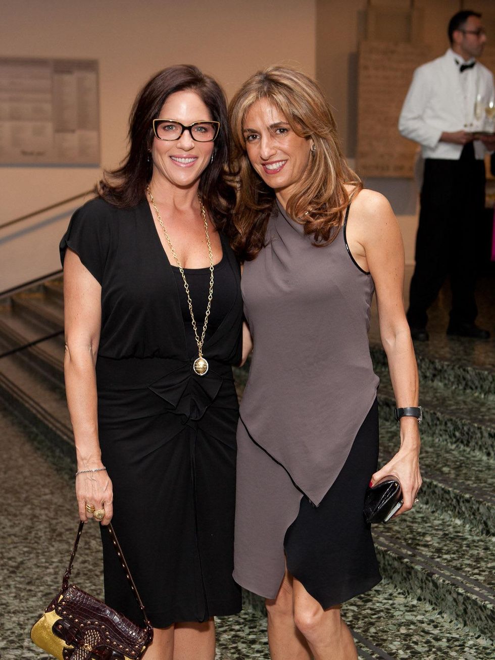 MFAH Turrell dinner June 2013 Karen Pulaski, Sima Ladjevardian