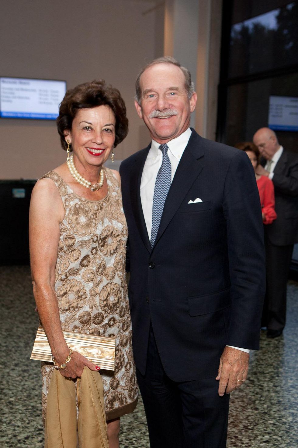 MFAH Turrell dinner June 2013 Kathy Goosen and Marty Goossen