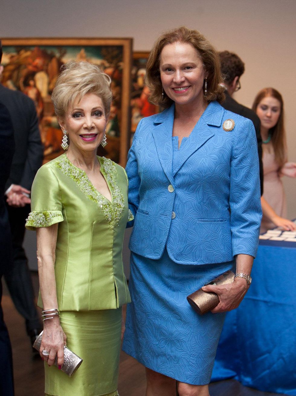 MFAH Turrell dinner June 2013 Margaret Alkek Williams, Minnette Boesel