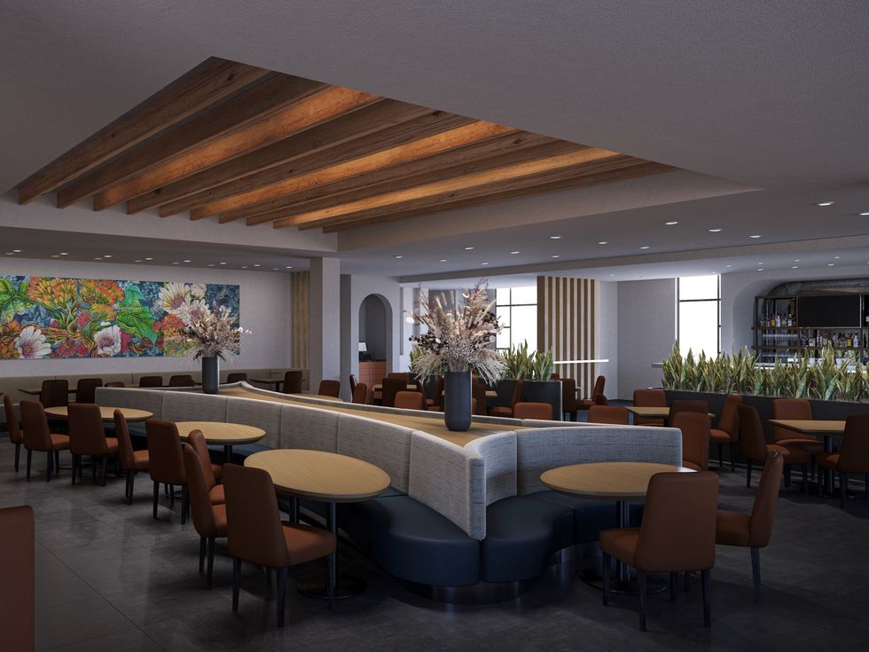 Mi Cocina Houston interior rendering