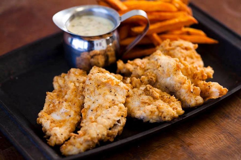 Mia's Table Houston chicken tenders with gravy