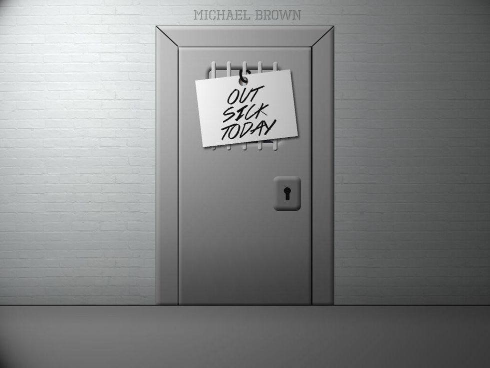 Michael Brown, jail, sick