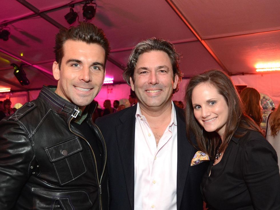 Michael Chabala, from left, Jared Lang and Amber N. Willis at West Ave Fashion on the Avenue March 2014