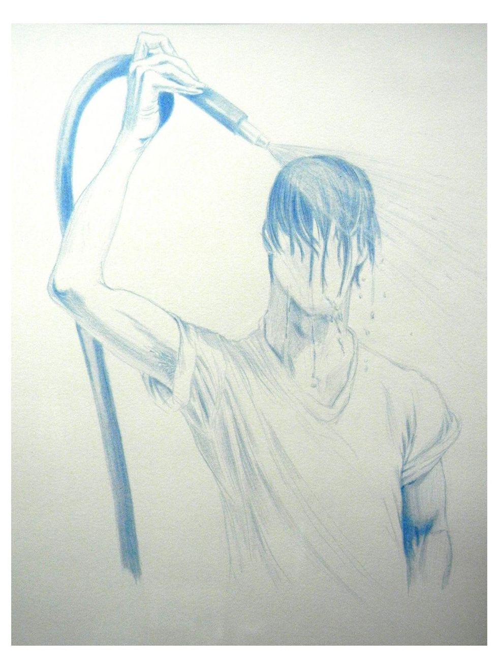 Michael Mandola, ProjeXion exhibit review, January 2013, Alexandre Rosa 1 - lead on paper