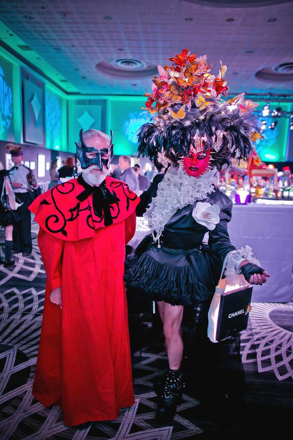 Michael Pilie, JMichael Soliz at Orange Show Gala