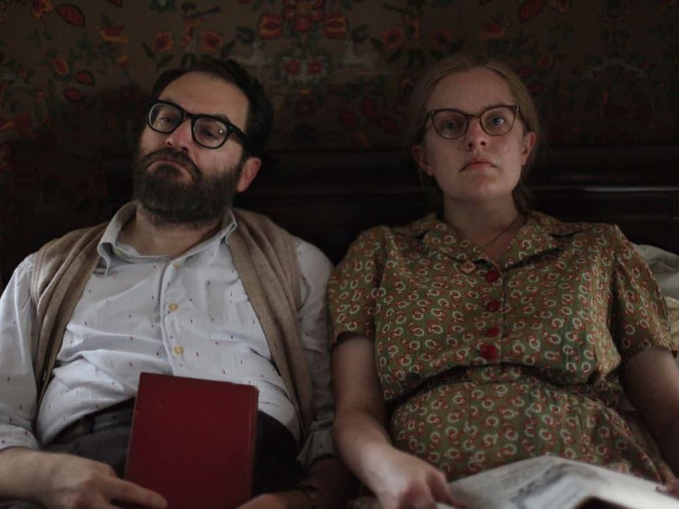 Michael Stuhlbarg and Elisabeth Moss in Shirley